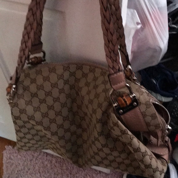 Medium Gucci bamboo bag - Picture 1 of 3